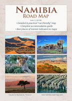 Detaillierte NAMIBIA Reisekarte - NAMIBIA ROAD MAP (1:1.160.000)