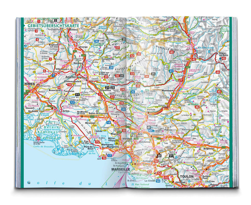 KOMPASS Wanderführer Provence, 55 Touren mit Extra-Tourenkarte