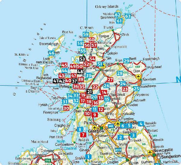 ROTHER Wanderführer Schottland. 63 Tages- und Mehrtageswanderungen an den Küsten und in den Highlands