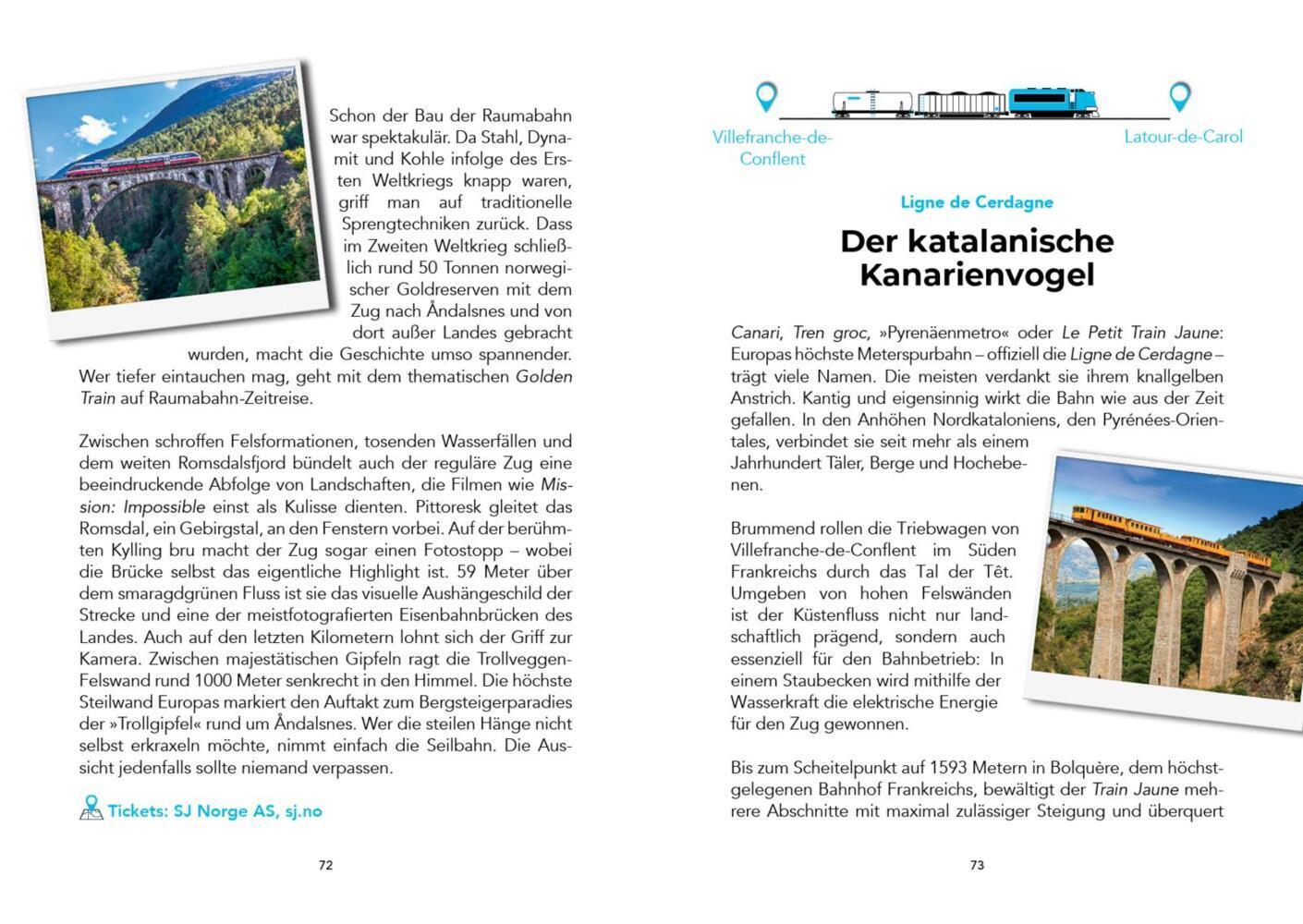 Der verrückteste Reiseführer mit dem Zug