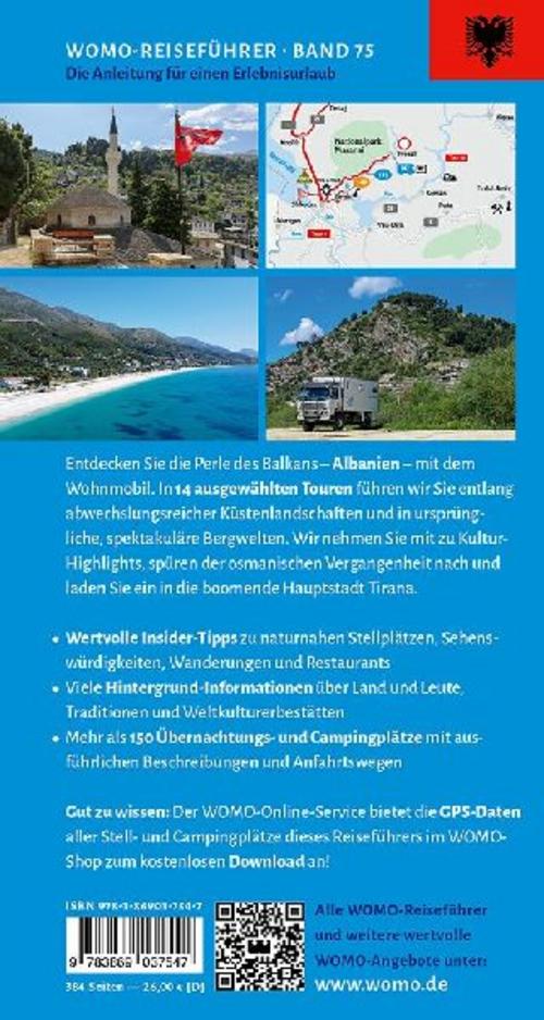 Entdeckertouren mit dem Wohnmobil Albanien