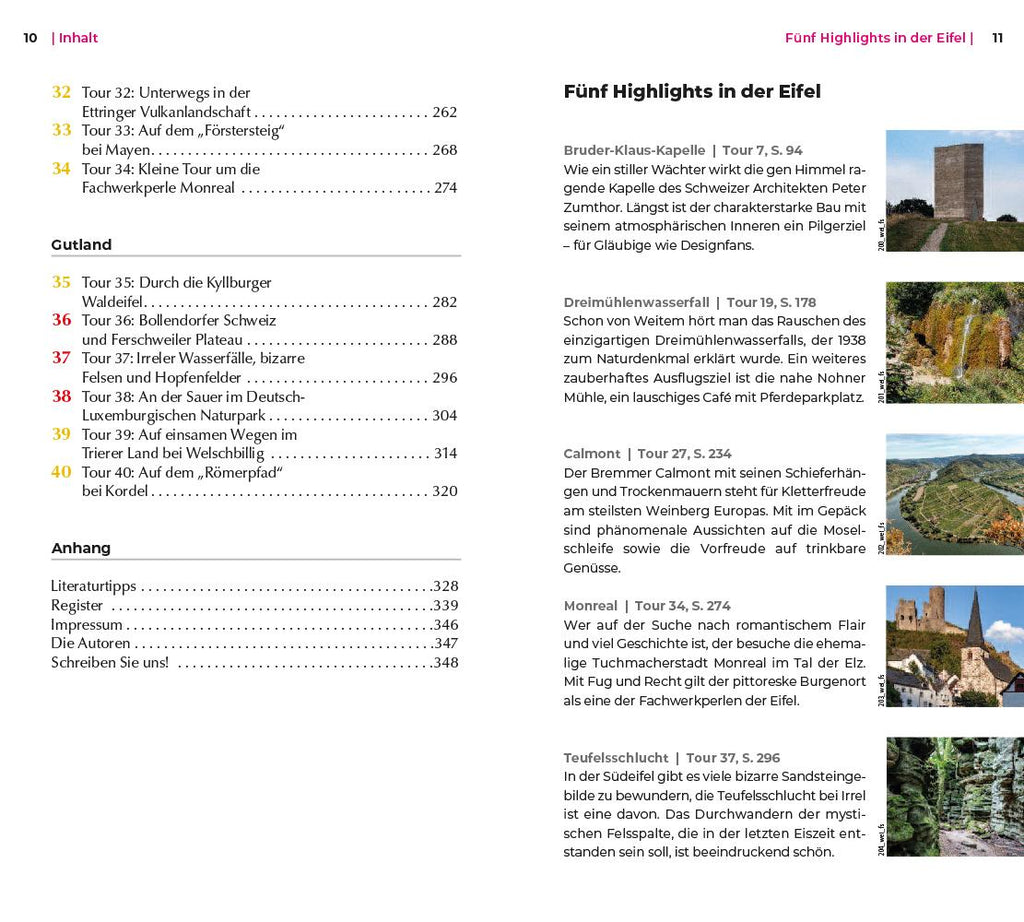 Reise Know-How Wanderführer Eifel : 40 Wanderungen, mit GPS-Tracks
