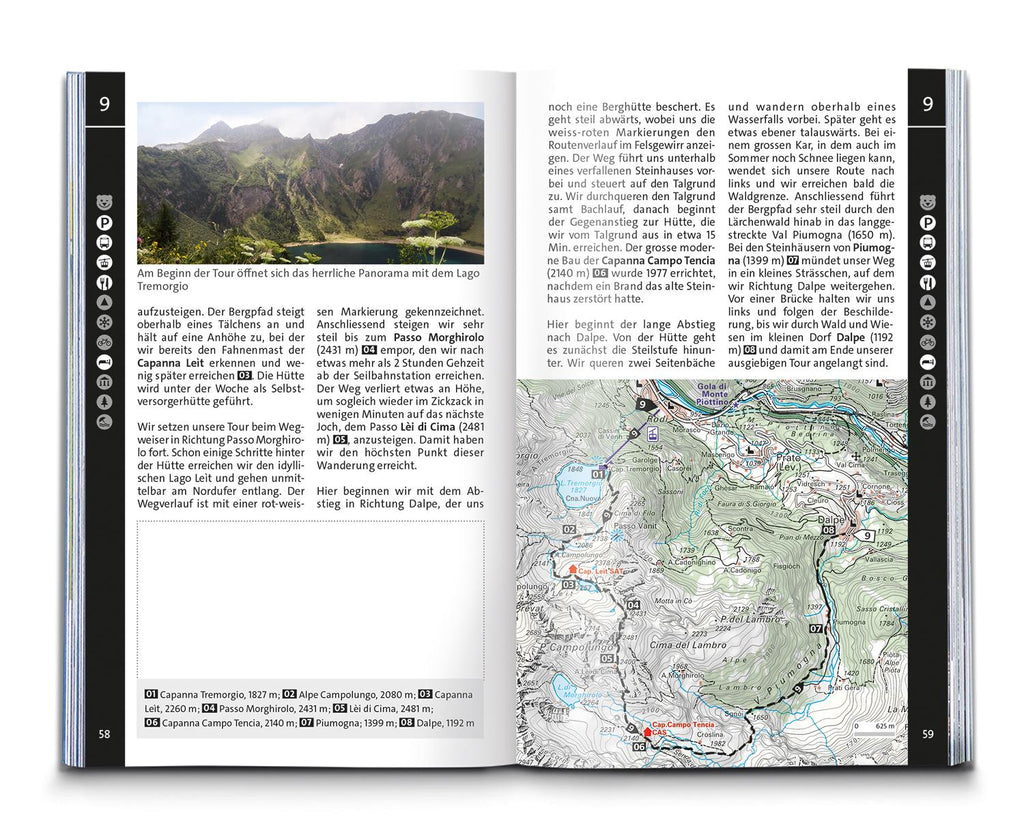 KOMPASS Wanderführer Tessin, 50 Touren mit Extra-Tourenkarte