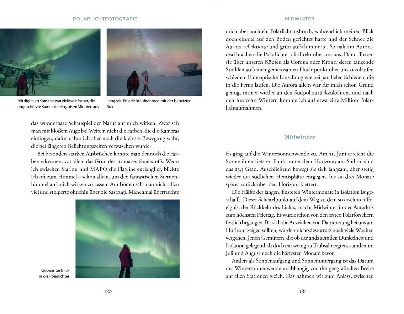 Unter den Polarlichtern der Antarktis