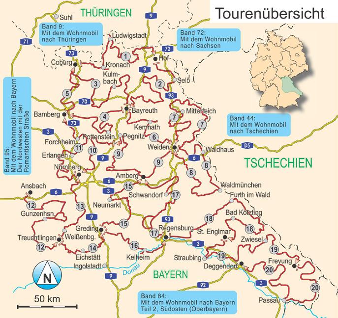 Mit dem Wohnmobil nach Bayern