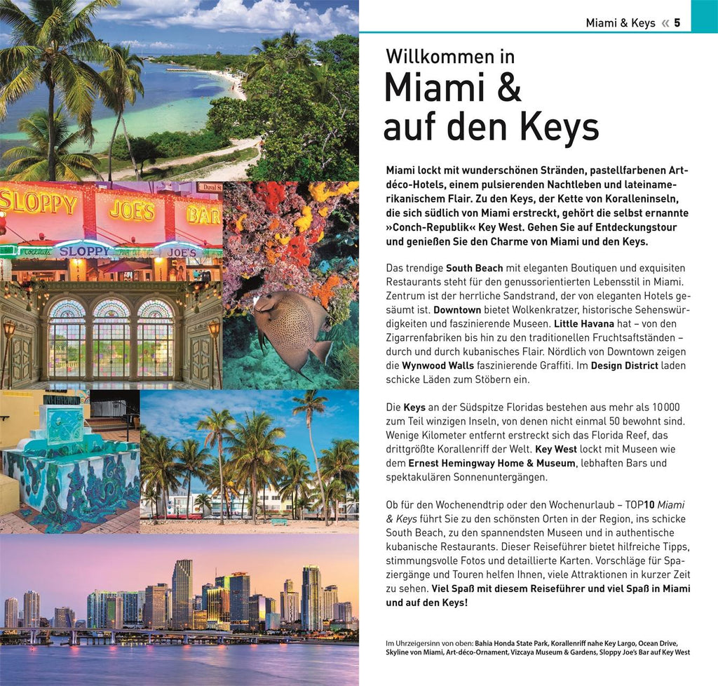 TOP10 Reiseführer Miami & Keys