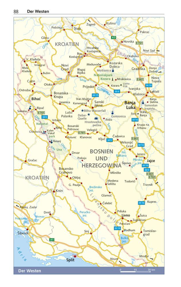 TRESCHER Reiseführer Bosnien und Herzegowina
