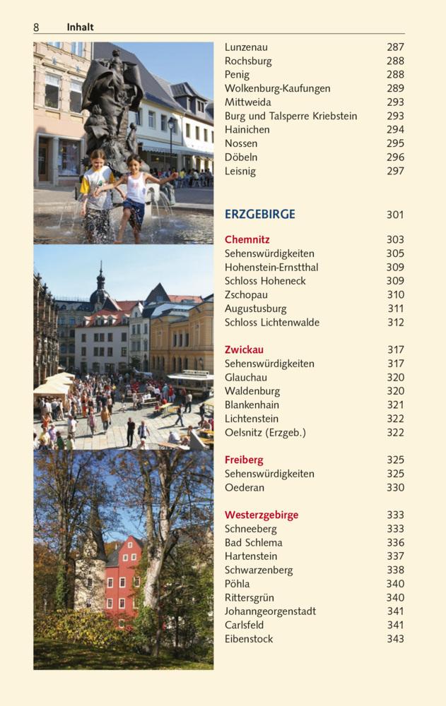 TRESCHER Reiseführer Sachsen