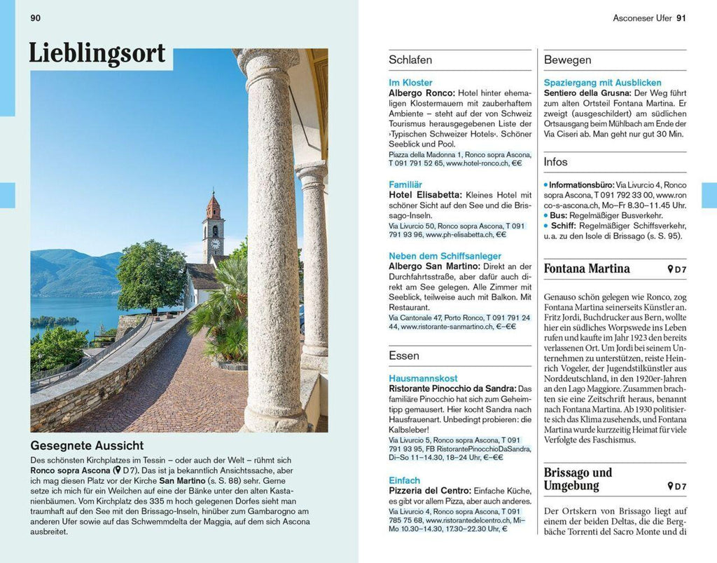 DuMont Reise-Taschenbuch Reiseführer Tessin