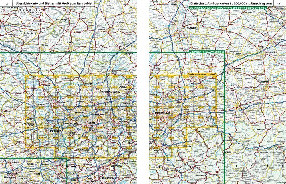 ADAC Stadtatlas Ruhrgebiet 1:20.000