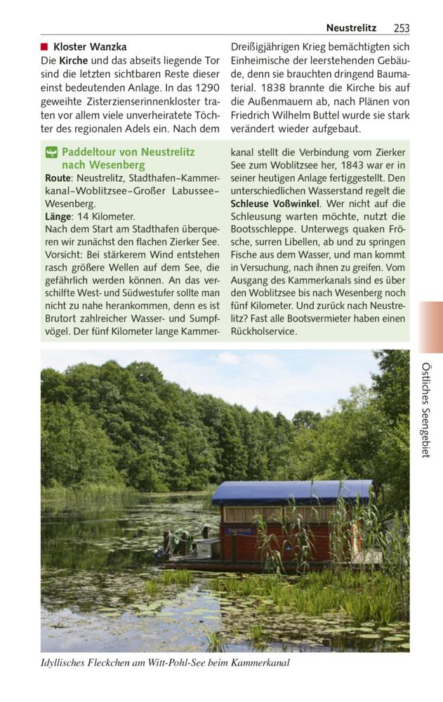 Reiseführer Mecklenburgische Seenplatte