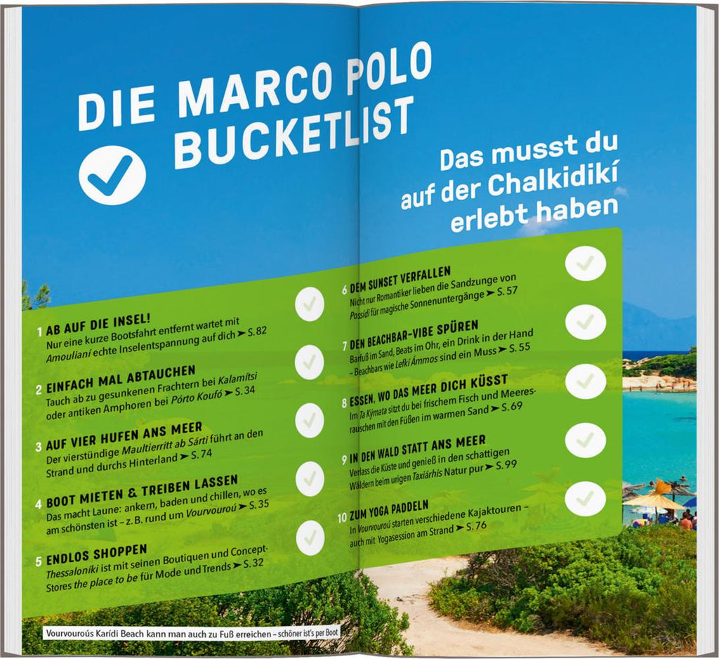 MARCO POLO Reiseführer Chalkidikí, Thessaloníki