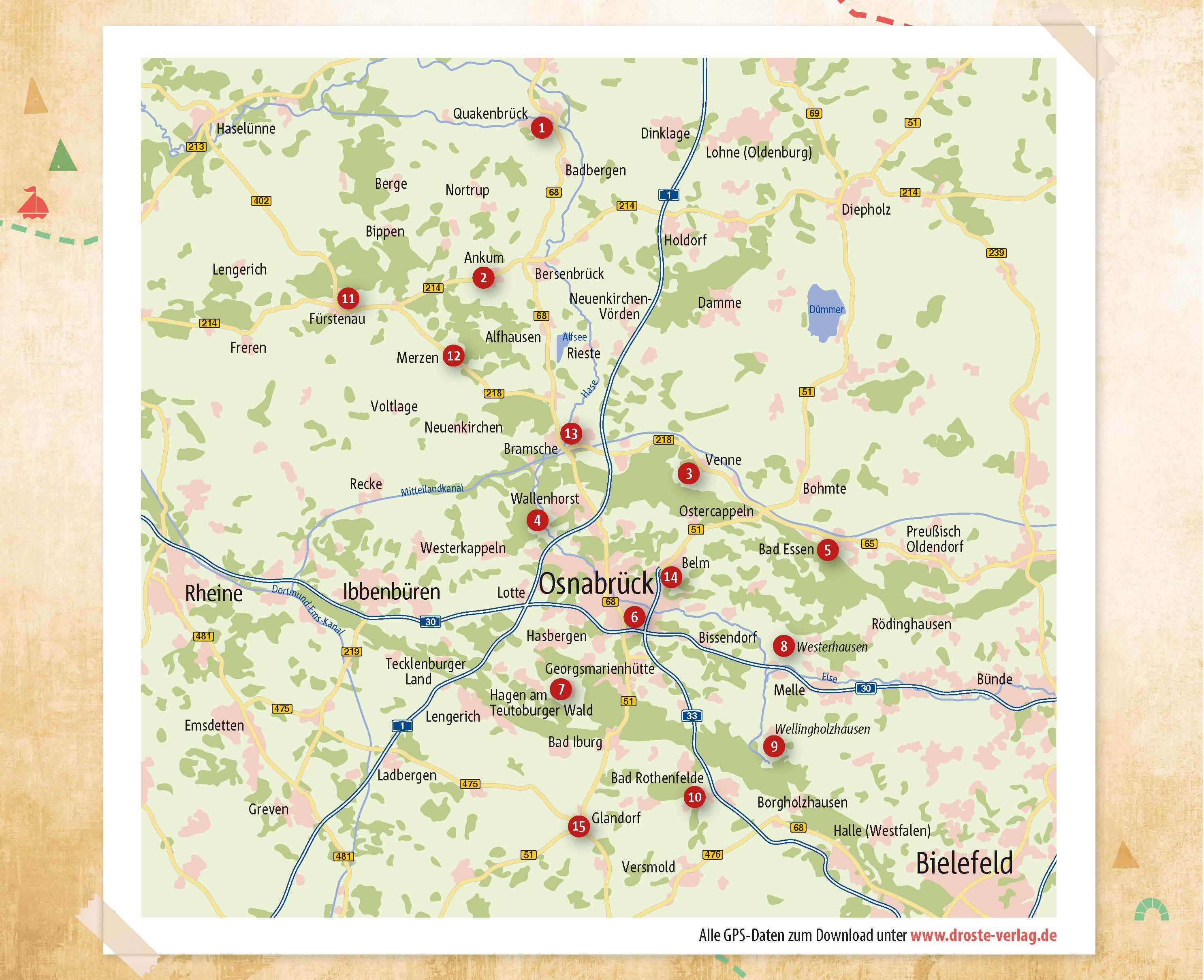 Osnabrücker Land. Radeln für die Seele
