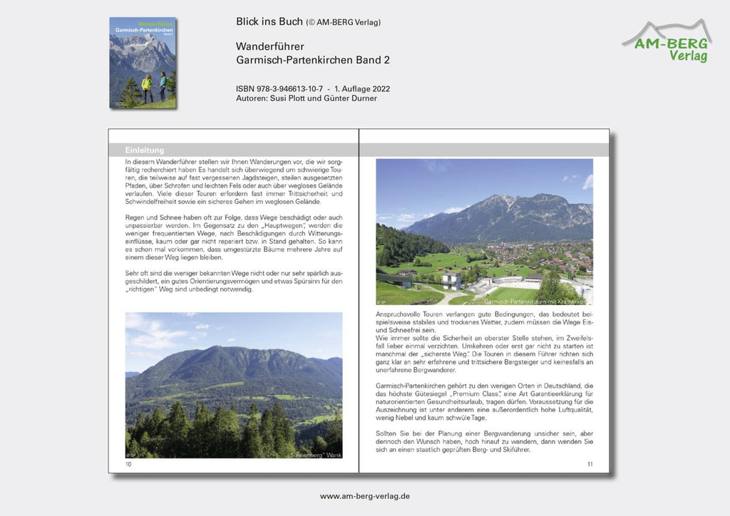 Wanderführer Garmisch-Partenkirchen Band 2
