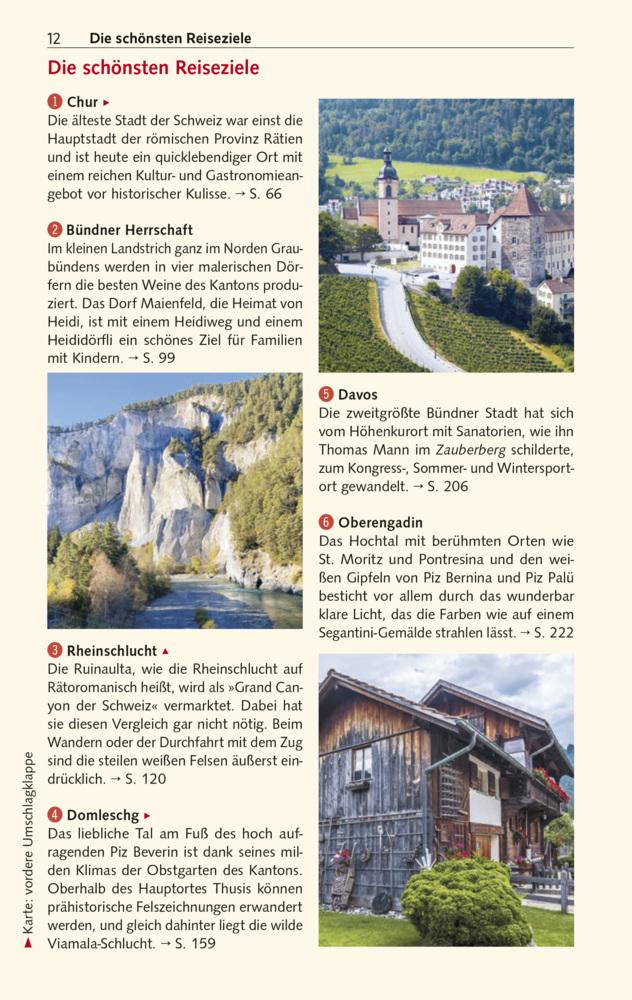 TRESCHER Reiseführer Graubünden