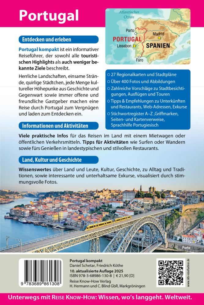 Reise Know-How Reiseführer Portugal kompakt