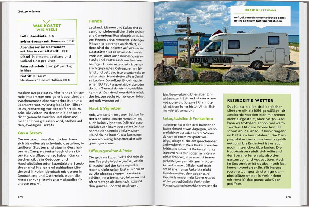 MARCO POLO Camper Guide Baltikum: Estland, Lettland & Litauen