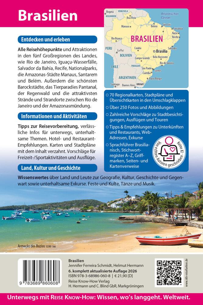 Reise Know-How Reiseführer Brasilien