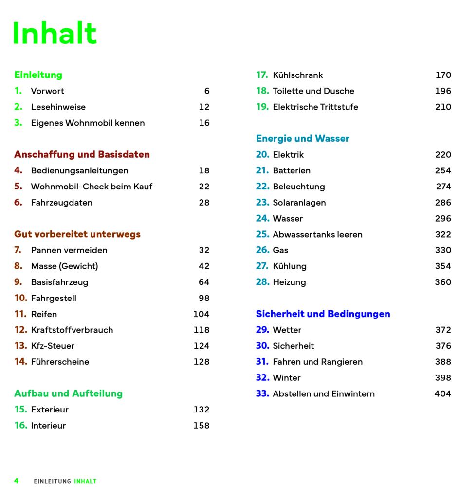ACSI Wohnmobil-Handbuch