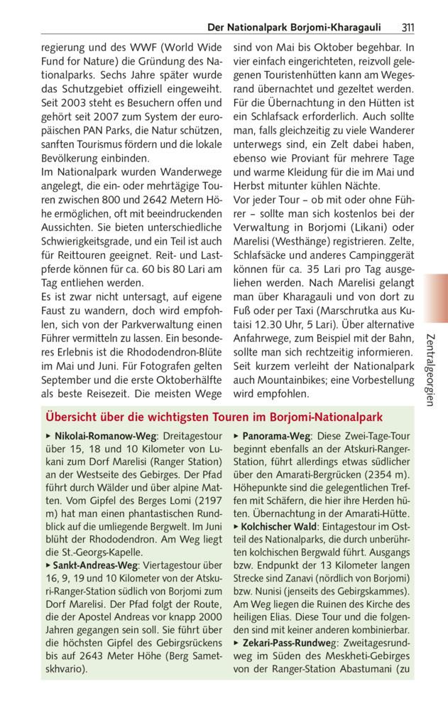TRESCHER Reiseführer Georgien