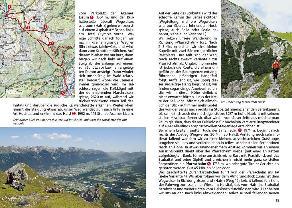 ROTHER Wanderführer Alpenüberquerung Garmisch - Sterzing
