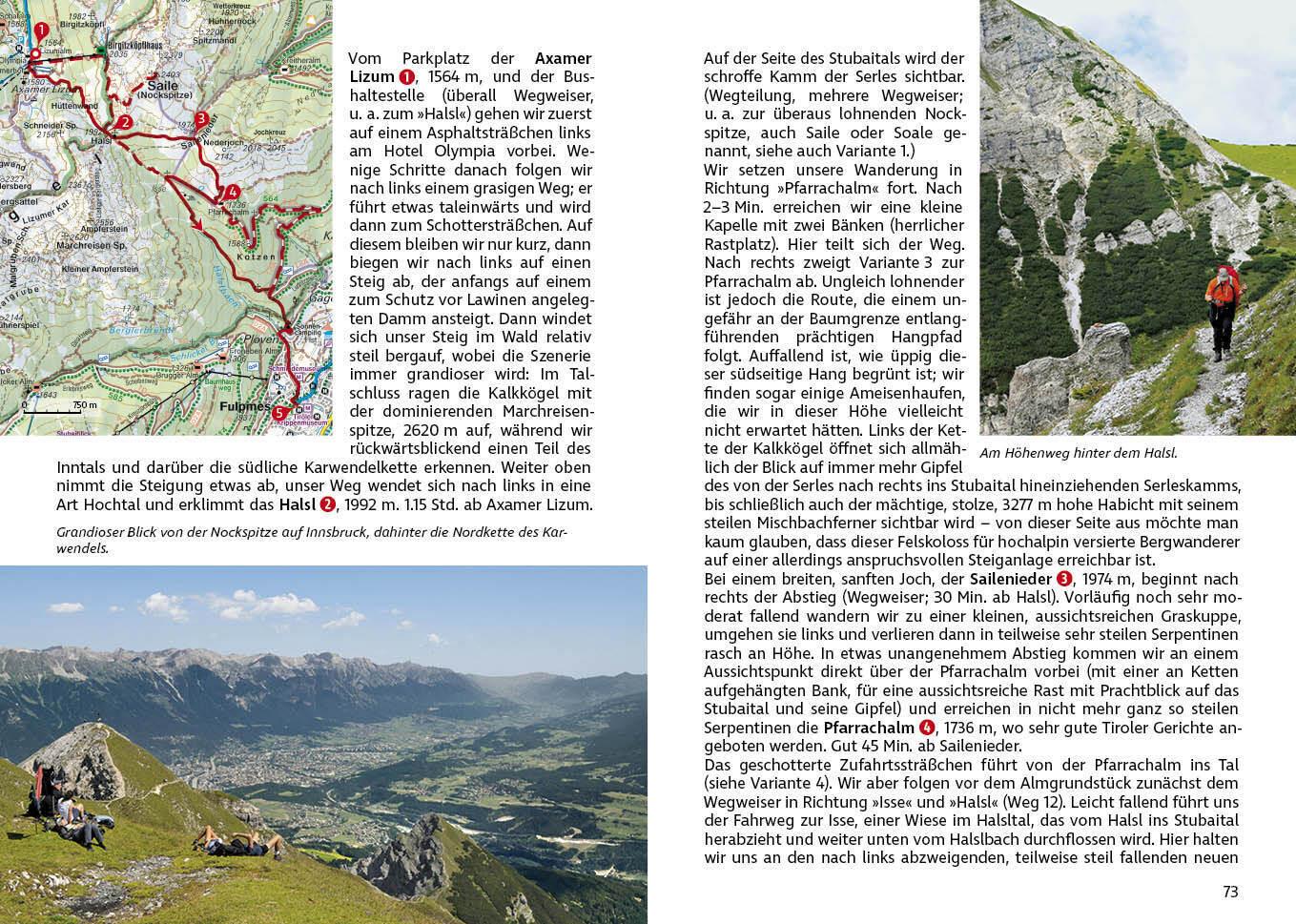ROTHER Wanderführer Alpenüberquerung Garmisch - Sterzing