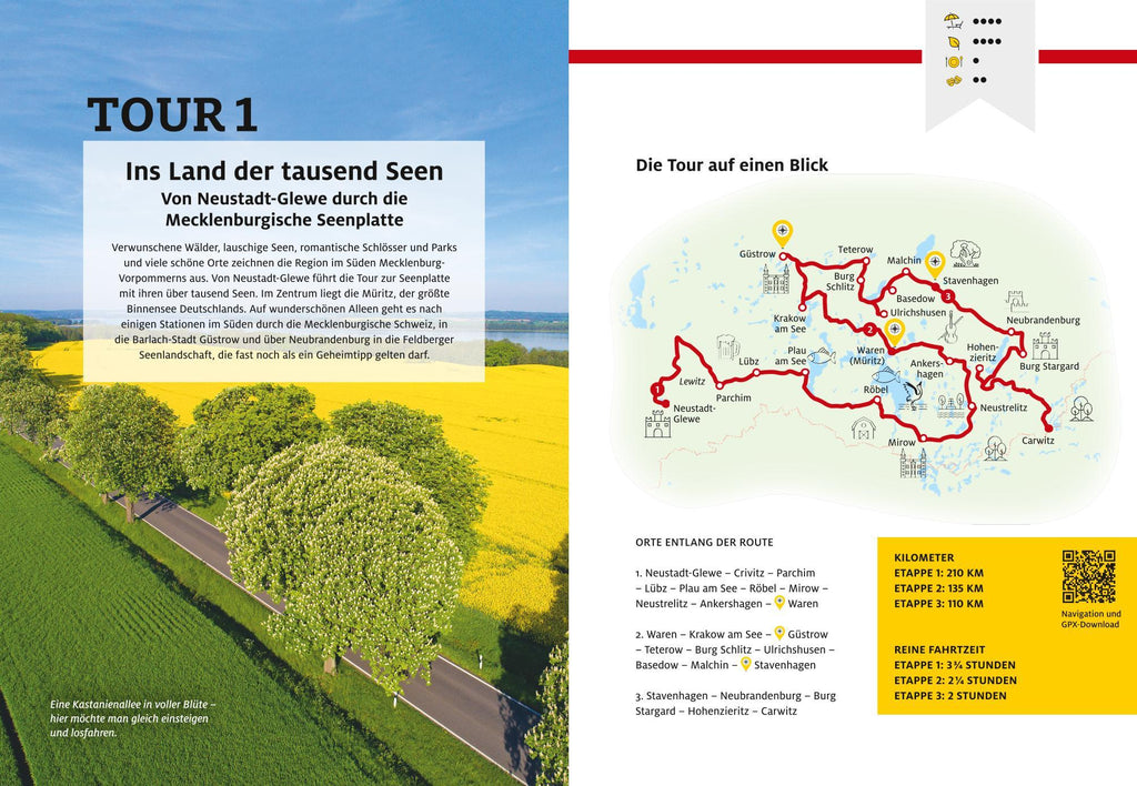 ADAC Roadtrips Mecklenburg-Vorpommern mit Ostseeküste