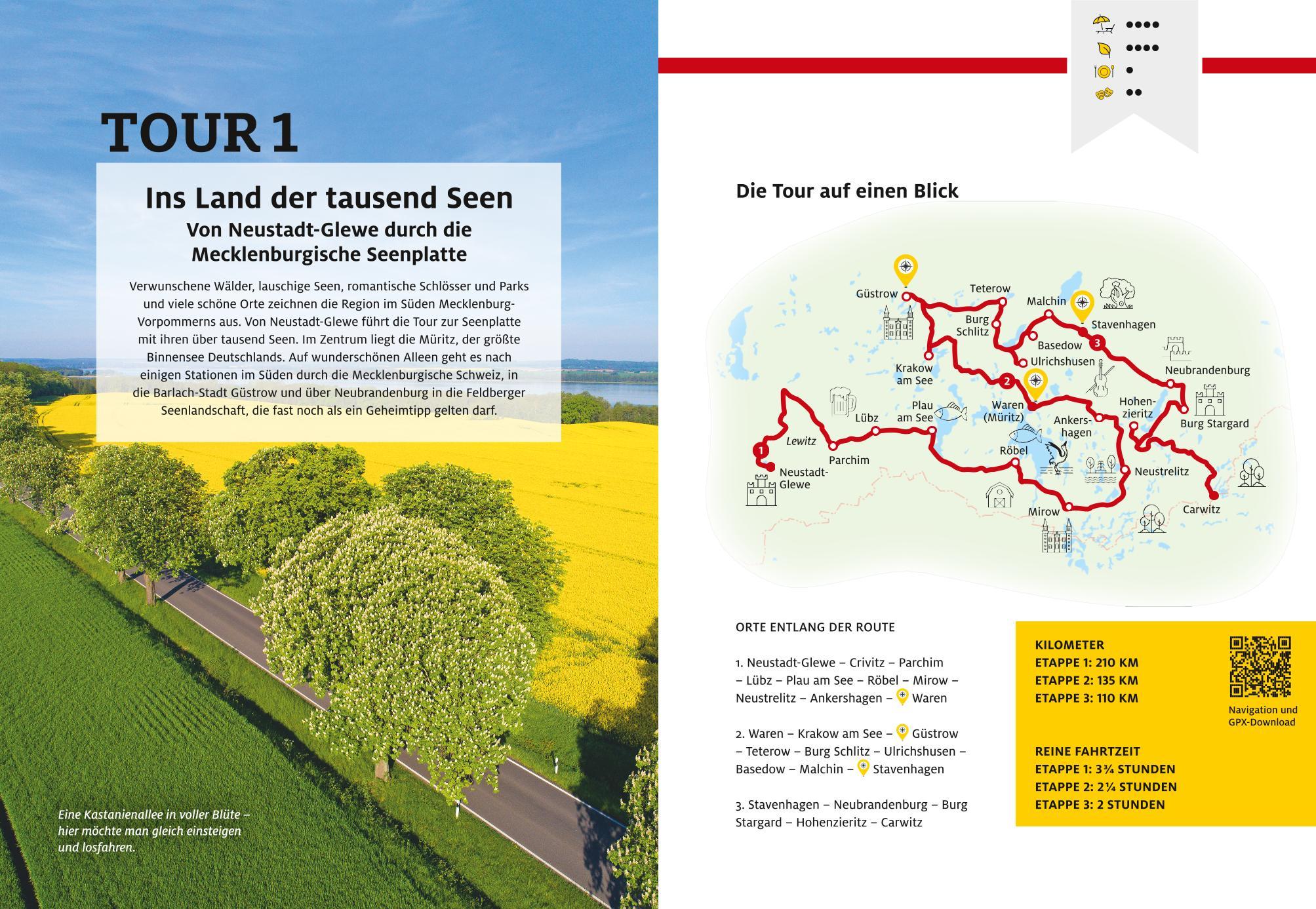 ADAC Roadtrips Mecklenburg-Vorpommern mit Ostseeküste