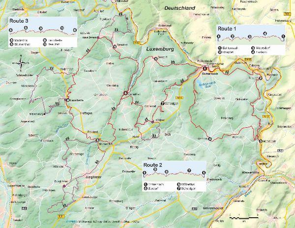 Luxemburg: Mullerthal Trail - Wandern in der Kleinen Luxemburger Schweiz