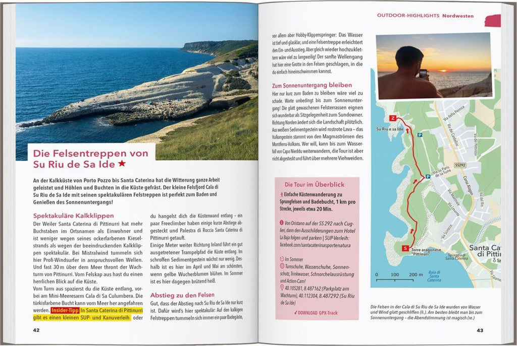 MARCO POLO OUTDOOR GUIDE Reiseführer Sardinien