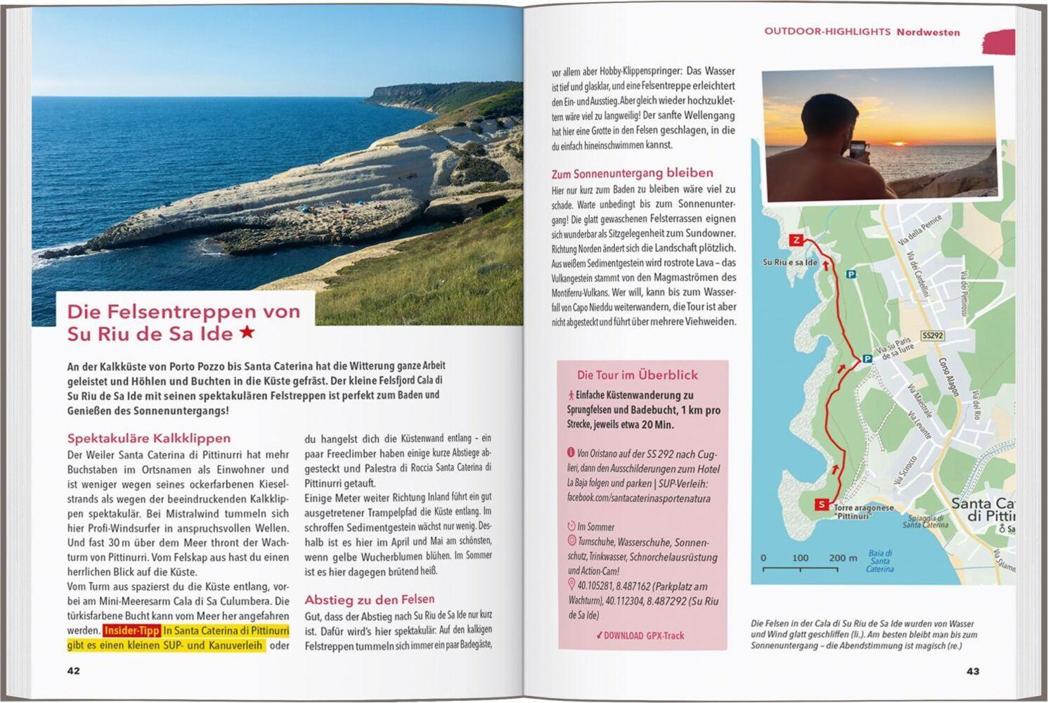 MARCO POLO OUTDOOR GUIDE Reiseführer Sardinien