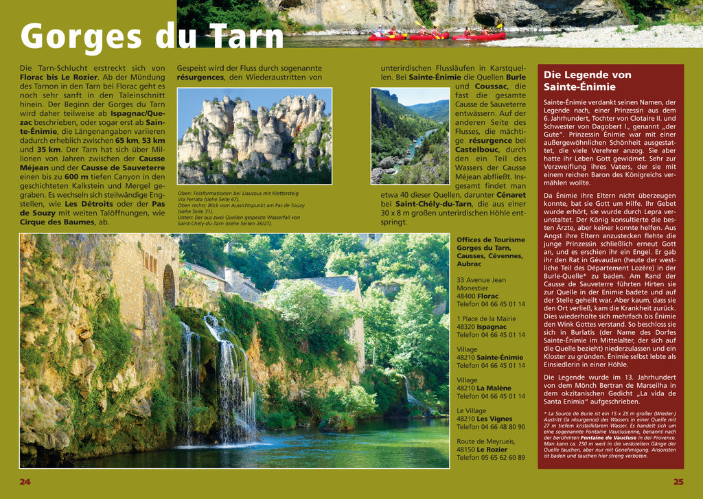 Gorges du Tarn, Cevennen