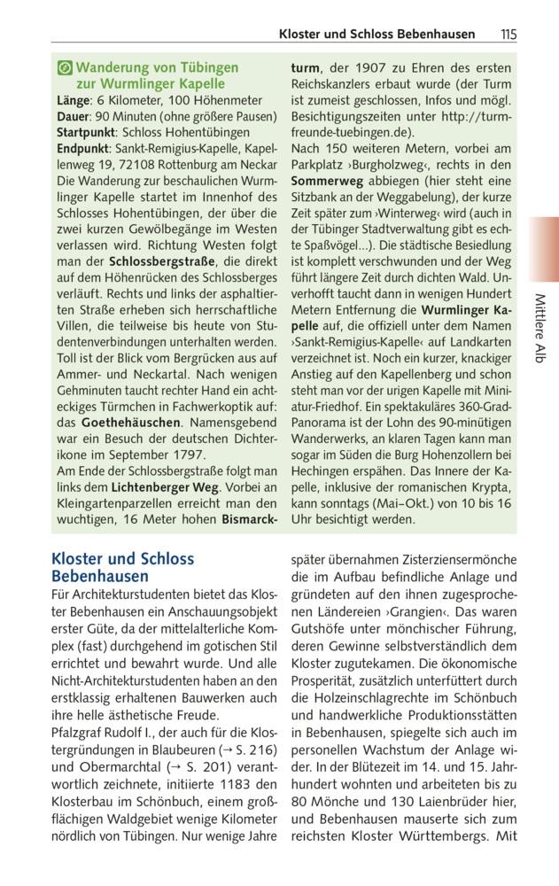 TRESCHER Reiseführer Schwäbische Alb