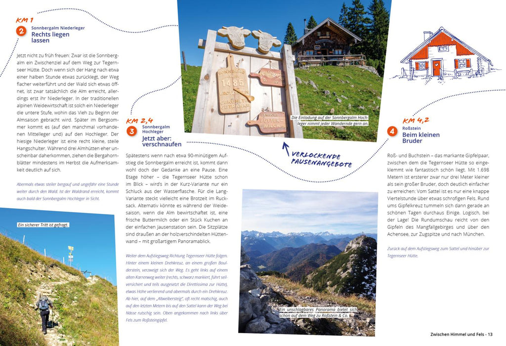 DUMONT Wanderzeit Hüttentouren vom Allgäu bis Berchtesgaden