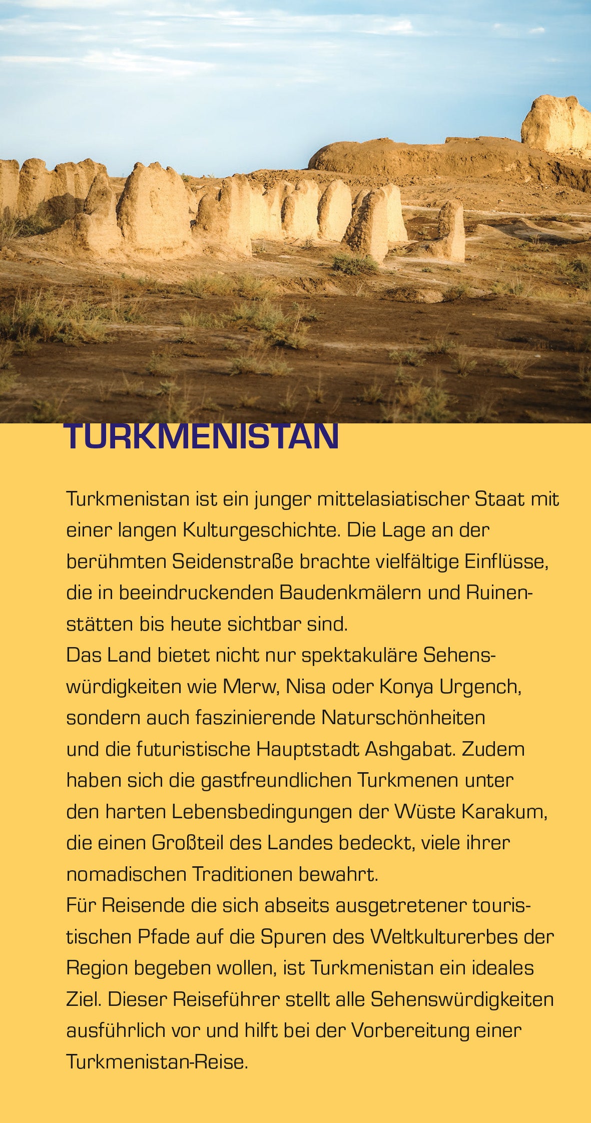Reiseführer Turkmenistan