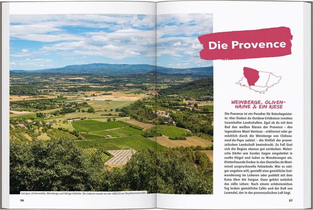 MARCO POLO OUTDOOR GUIDE Reiseführer Provence & Côte d'Azur