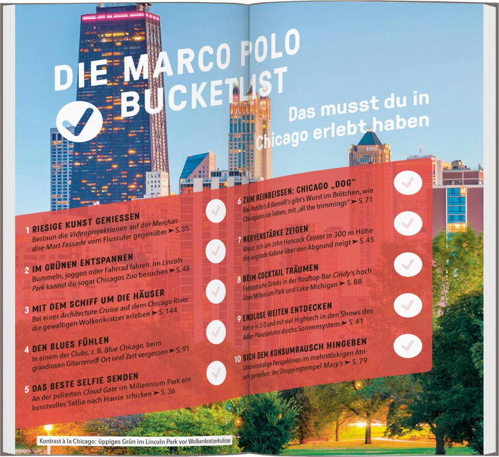 MARCO POLO Reiseführer Chicago und die Großen Seen