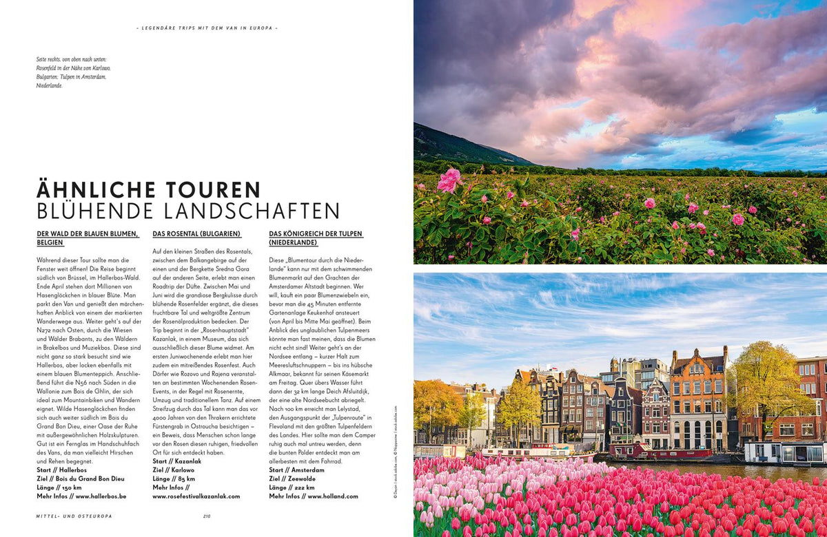 LONELY PLANET Bildband Legendäre Trips mit dem Van in Europa