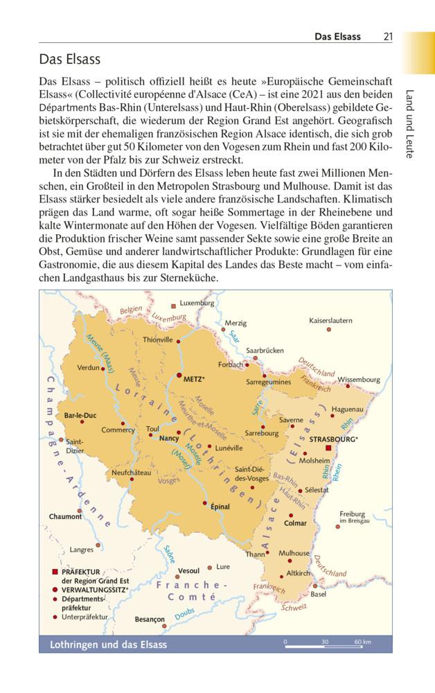 TRESCHER Reiseführer Elsass und Lothringen