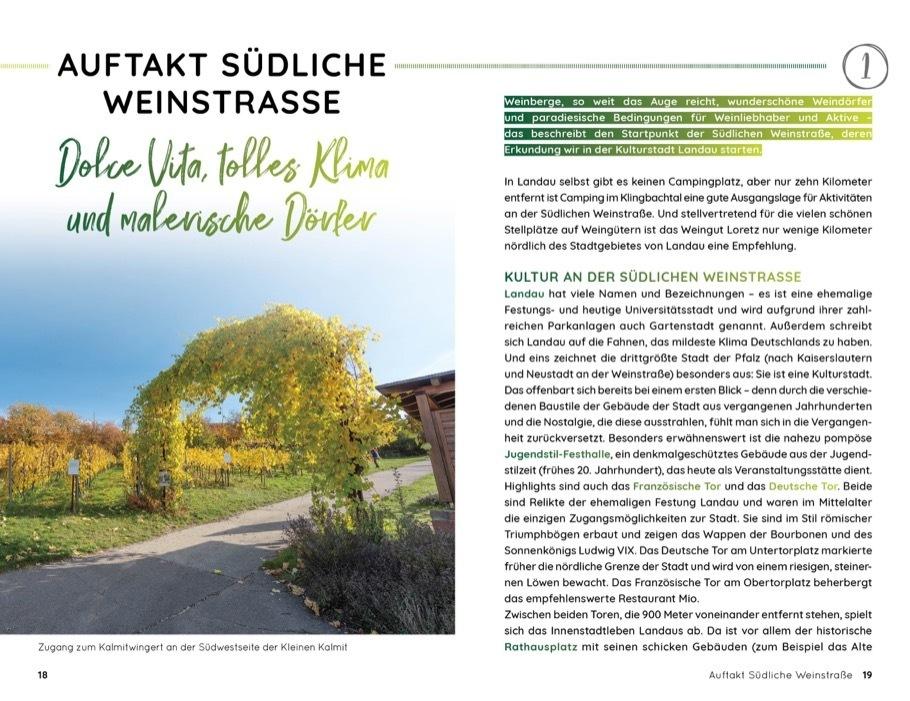 Wochenend und Wohnmobil - Kleine Auszeiten in der Pfalz