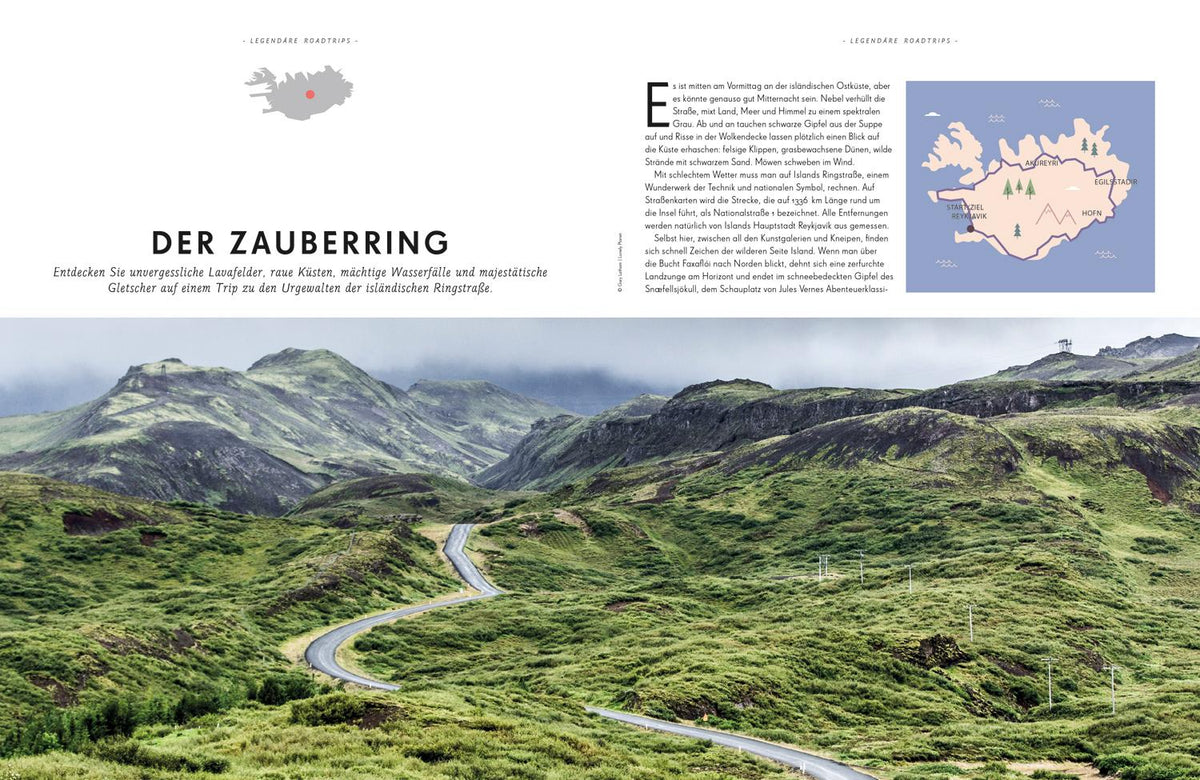 Lonely Planet Bildband Legendäre Roadtrips