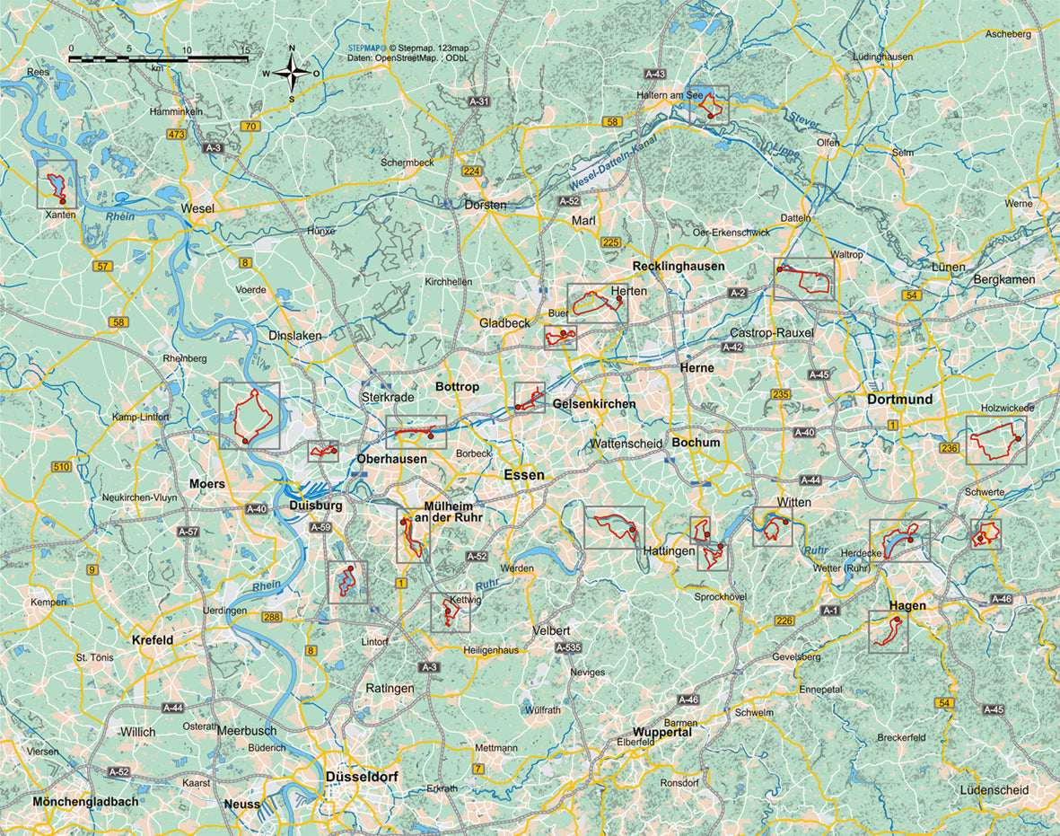 20 Wanderungen Ruhrgebiet