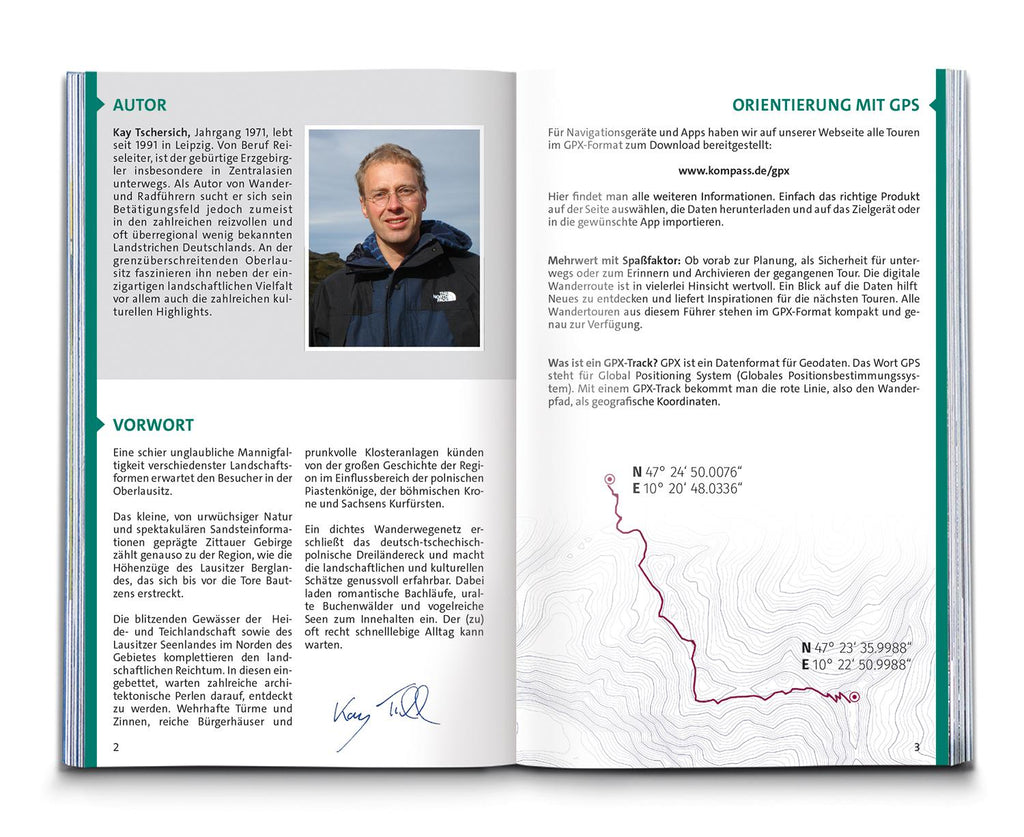 KOMPASS Wanderführer Oberlausitz, Lausitzer Heide-, Teich- und Bergland, mit Zittauer Gebirge, 55 Touren mit Extra-Tourenkarte