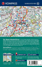 KOMPASS Wanderführer Bozen, Sarntal, Ritten, Eppan, Kalterer See, Seiser Alm, Rosengarten, 55 Touren mit Extra-Tourenkarte
