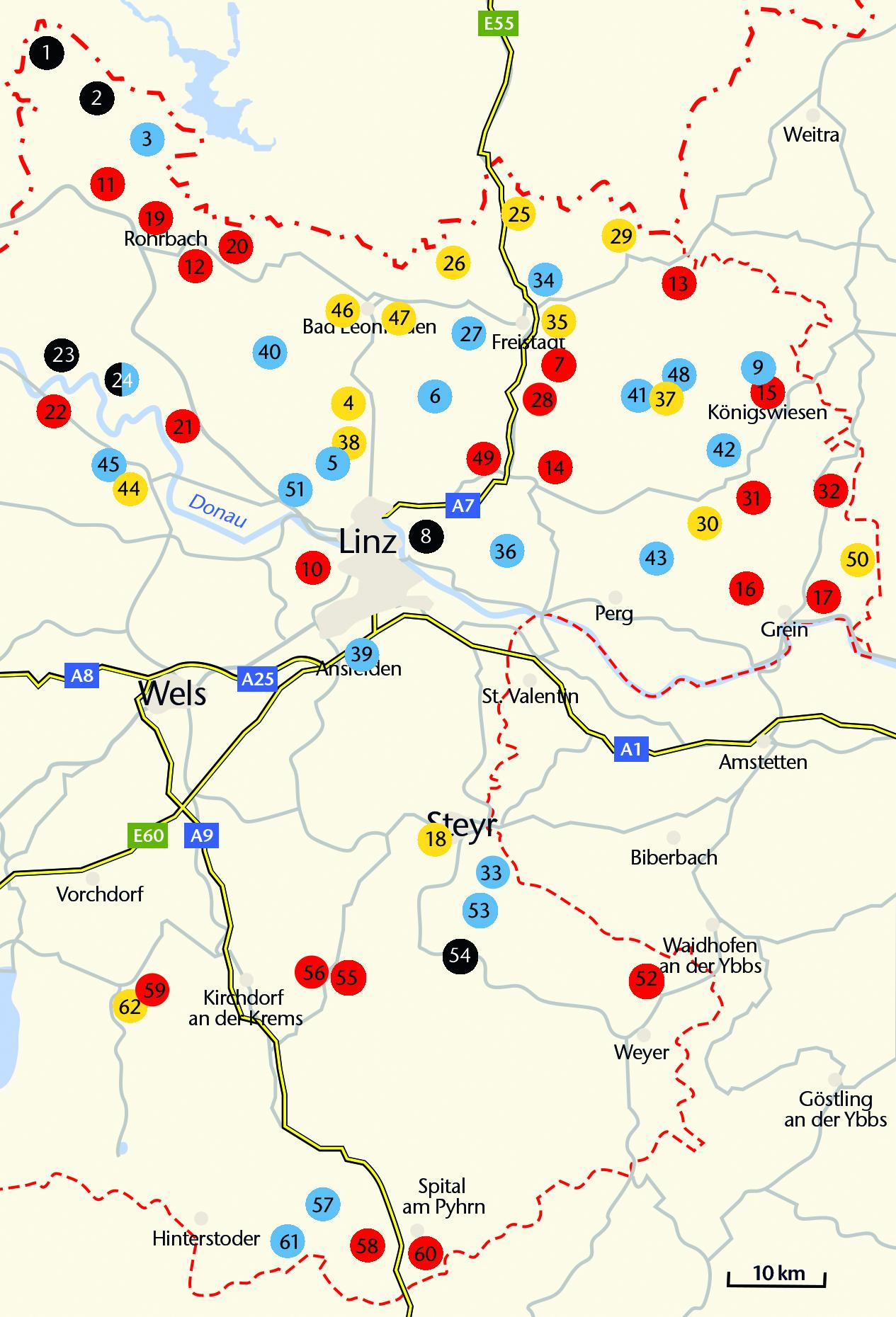 Abenteuer Natur Oberösterreich: Mühlviertel & Zentralraum