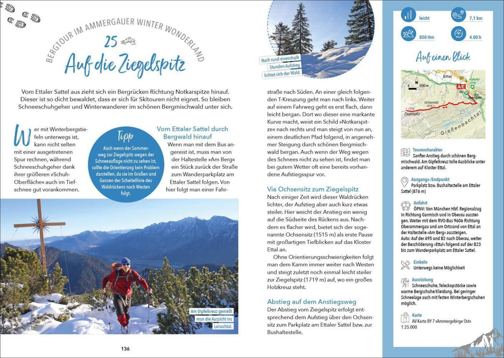 Wanderungen für jede Jahreszeit Ammergauer Alpen