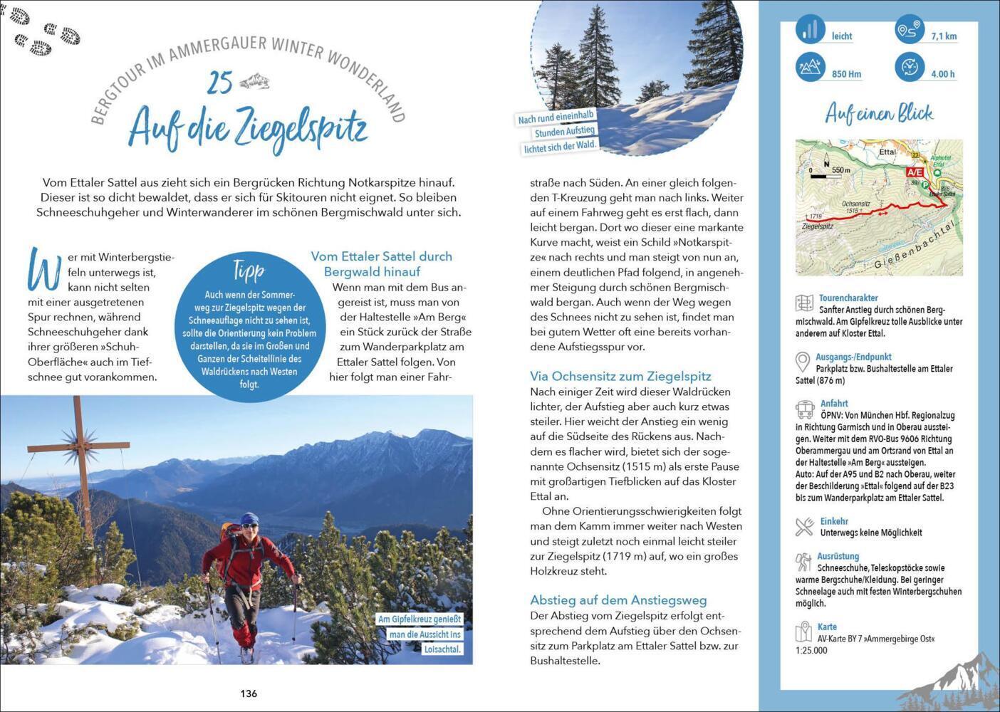 Wanderungen für jede Jahreszeit Ammergauer Alpen