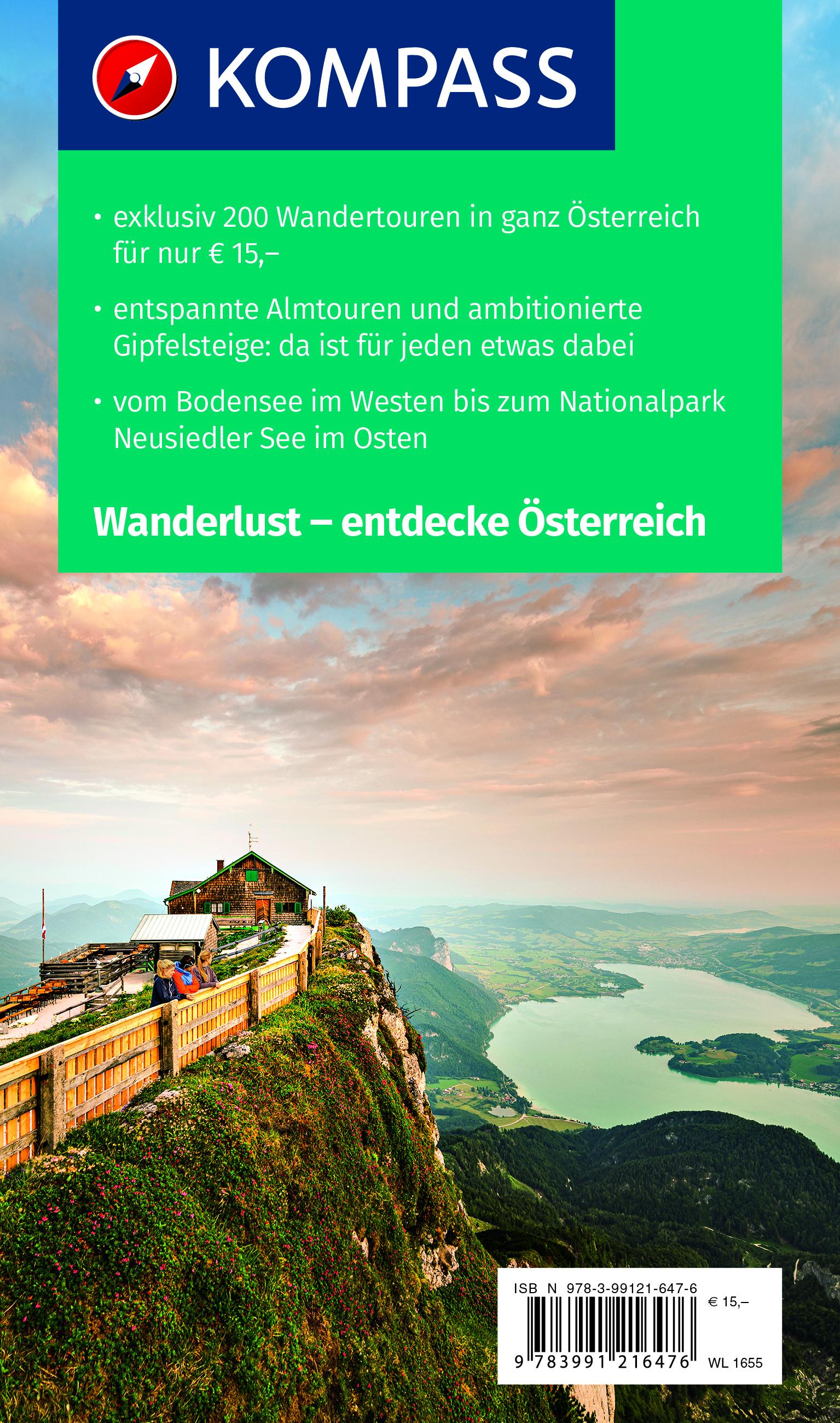 KOMPASS Wanderlust Österreich