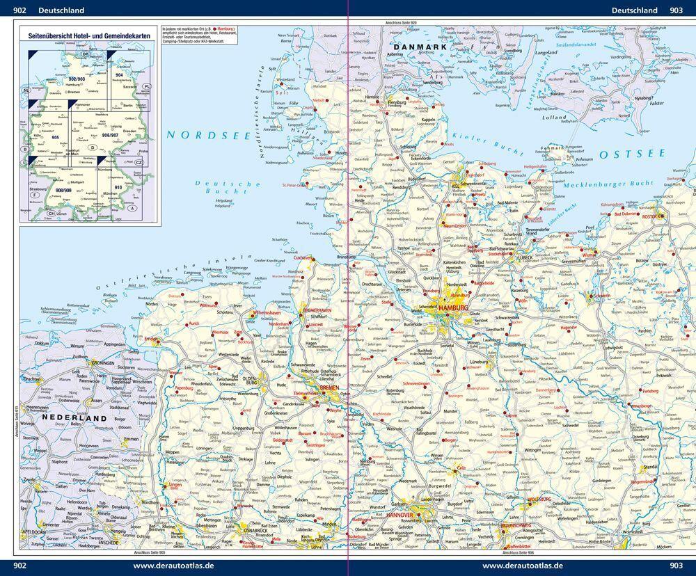 ADAC Der Große Autoatlas 2026/2027 Deutschland und seine Nachbarregionen 1:300.000