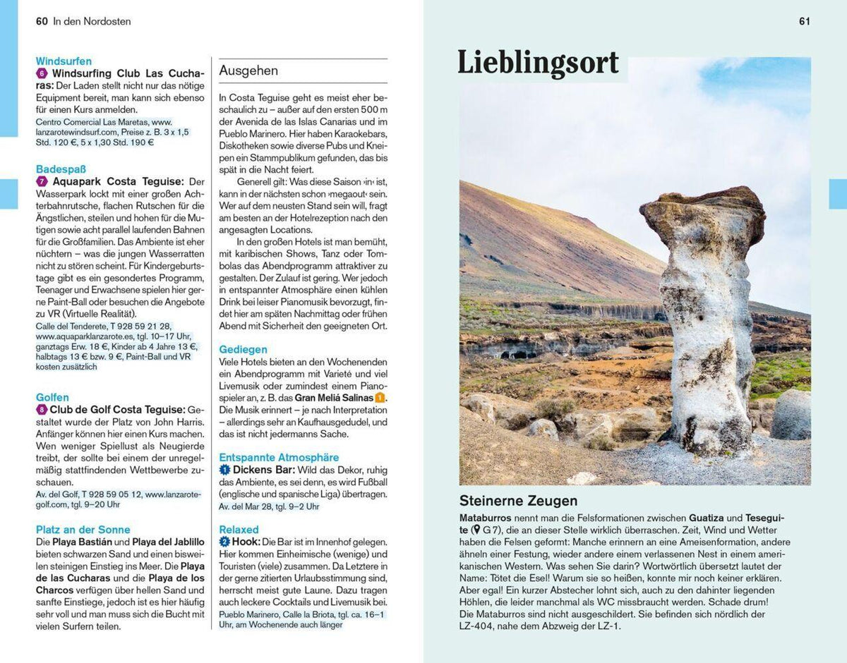 DUMONT Reise-Taschenbuch Reiseführer Lanzarote